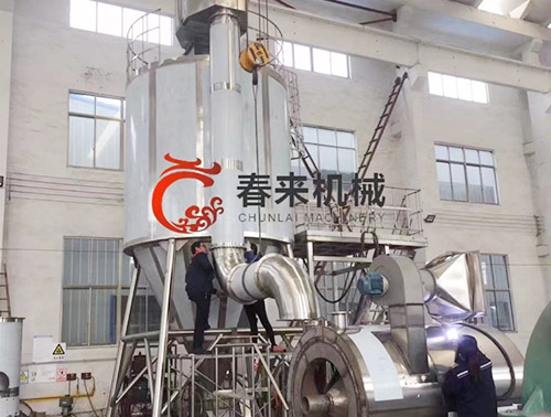 春（chūn）來機（jī）械-噴霧幹燥機未達到幹（gàn）燥效果後（hòu）解決方式